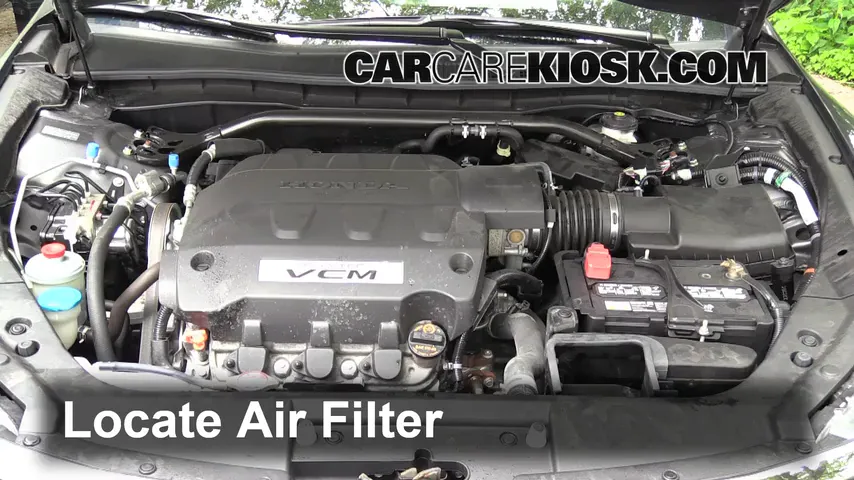 2012 Honda Crosstour EX-L 3.5L V6 Air Filter (Engine)